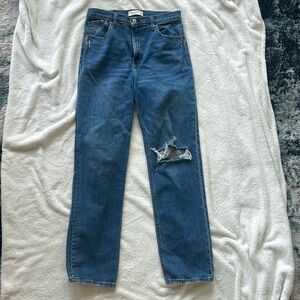 Abercrombie ‘90s Straight Ultra High Rise Jean